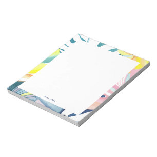 Bloc De Notas Papel de carta personalizado de arte abstracto tro
