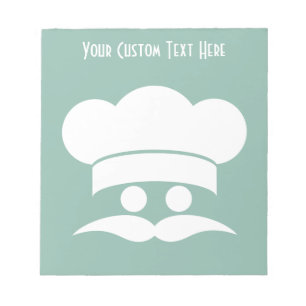 Bloc De Notas Papel de color del personalizado del chef