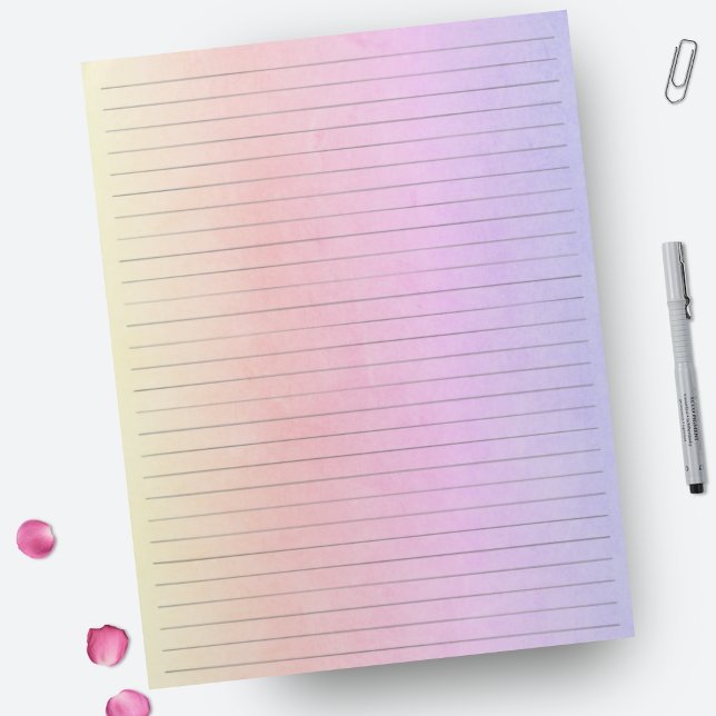 Bloc De Notas Papel de gran resolución - Púrpura rosa amarillo c (Subido por el creador)