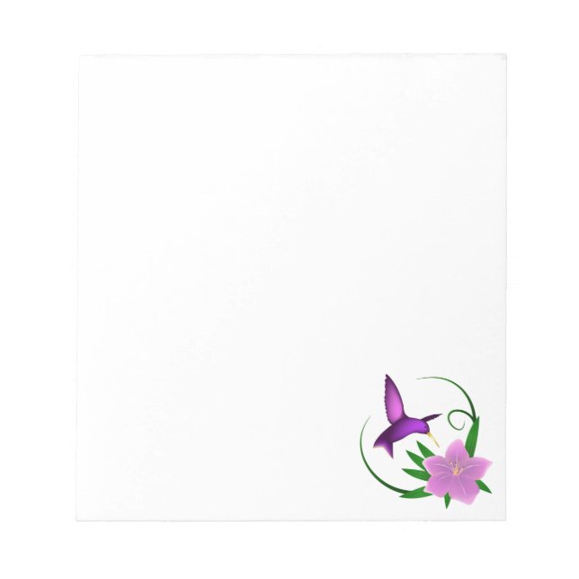 Bloc De Notas Papel de 'Hummingbird' (Frente)