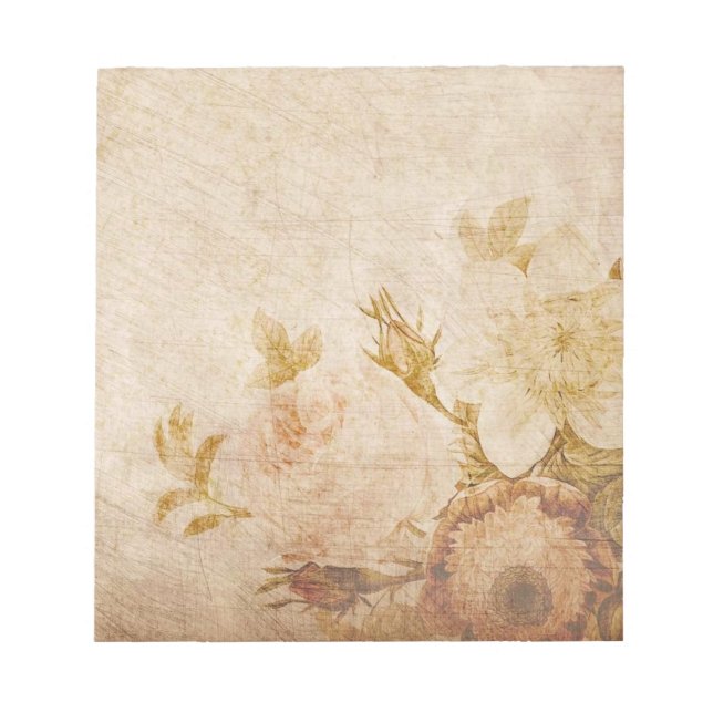 Bloc De Notas Papel de nota antigua (Frente)