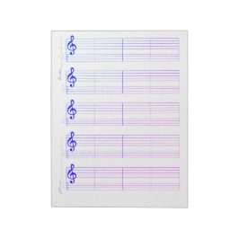 Bloc De Notas Papel de Pauta y Tablatura para Ukulele – Plantill