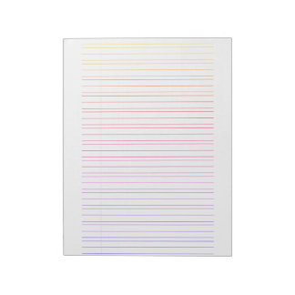 Bloc De Notas Papel de Práctica de Caligrafía – Hoja de Trabajo