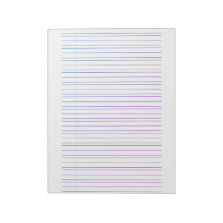 Bloc De Notas Papel de Práctica de Caligrafía – Hoja de Trabajo