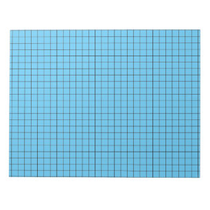 Bloc De Notas Papel gráfico grande azul
