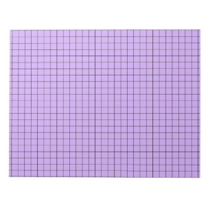 Bloc De Notas Papel gráfo púrpura grande