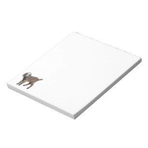 Bloc De Notas Papel para el bebé de cabra
