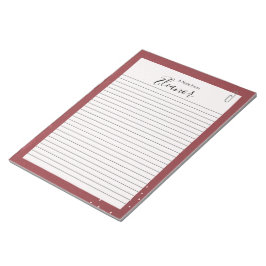 Bloc De Notas Papel rayado personalizado  