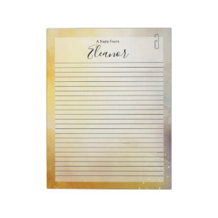 Bloc De Notas Papel rayado personalizado  