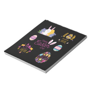 Bloc De Notas Paquete Pascua, Funny Easter Pegatina