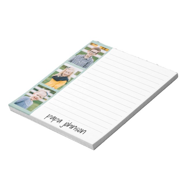 Bloc de notas para abuelo o papá, regalo del Día d (Lado Izquierdo)
