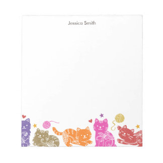 Bloc de notas para amantes de gatos