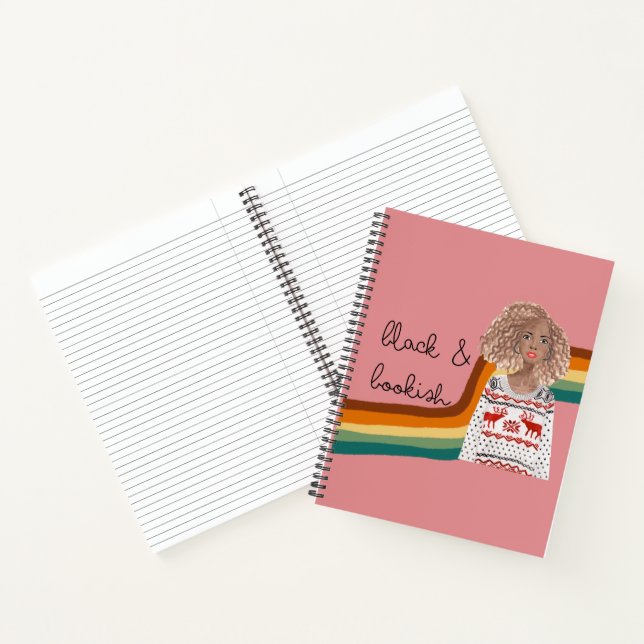 Bloc de notas para libros negros (Interior)