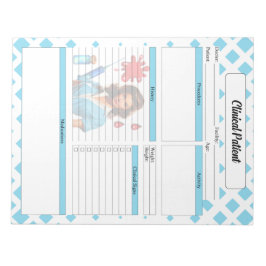 Bloc De Notas Para un paciente clínico vivo