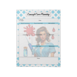 Bloc De Notas Para una vida _ Concepto de planificación de cuida