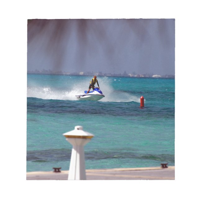 Bloc De Notas Paraíso de Jet Ski (Frente)