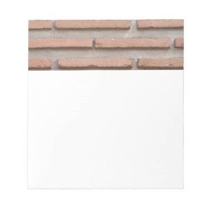 Bloc De Notas Pared de ladrillo