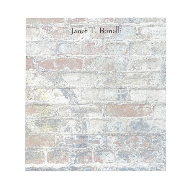 Bloc De Notas Pared elegante simple profesional moderna (Frente)