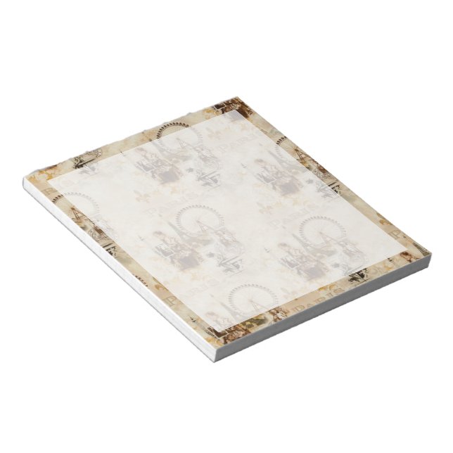 Bloc De Notas París en Brun (Lado Derecho)