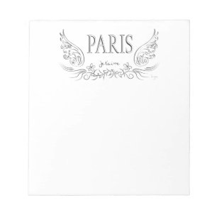 Bloc De Notas PARIS Je t'aime (te amo)