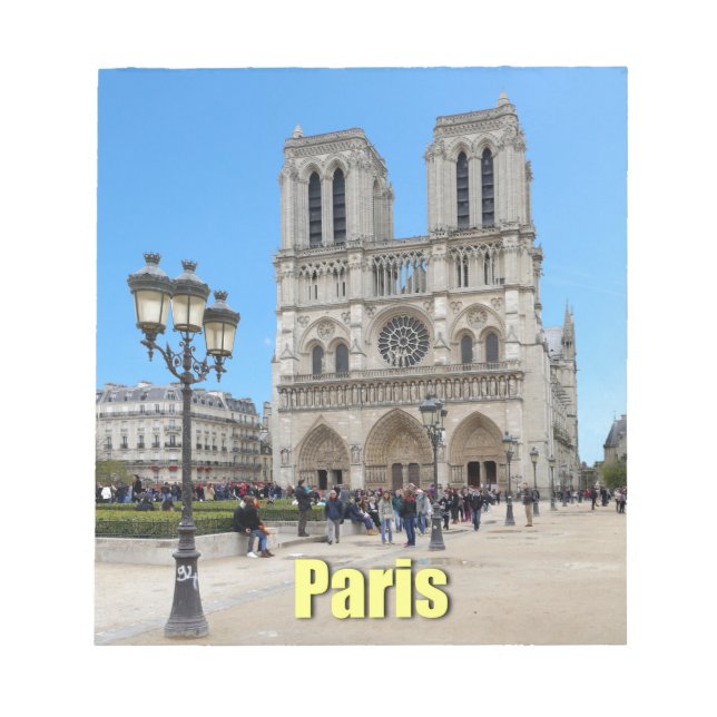Bloc De Notas PARIS Notre Dame (Frente)