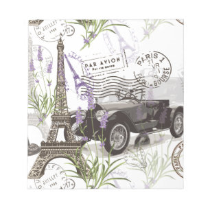 Bloc De Notas París vintage