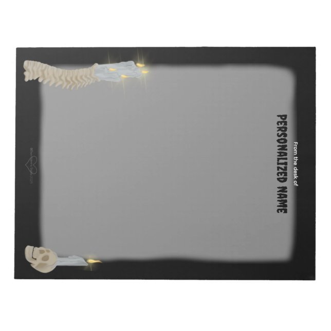 Bloc De Notas Parpadeo del tiempo - Sin línea (Frente)