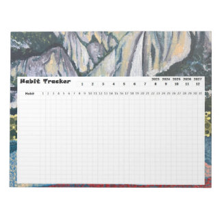 Bloc De Notas Parque nacional Habit Tracker Yosemite