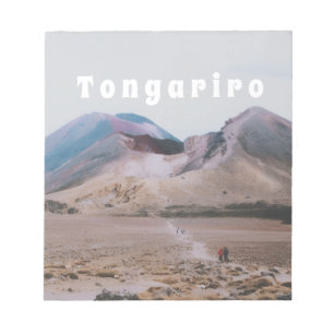 Bloc De Notas Parque Nacional Tongariro, Nueva Zelanda Recuerdo