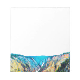 Bloc De Notas Parque nacional Yellowstone Notepad