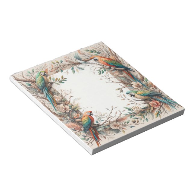 Bloc De Notas ParroTES Tropicales (Lado Derecho)
