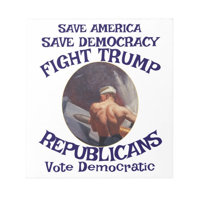 Bloc De Notas Partido Republicano Trmp MAGA Estados Unidos Améri (Frente)