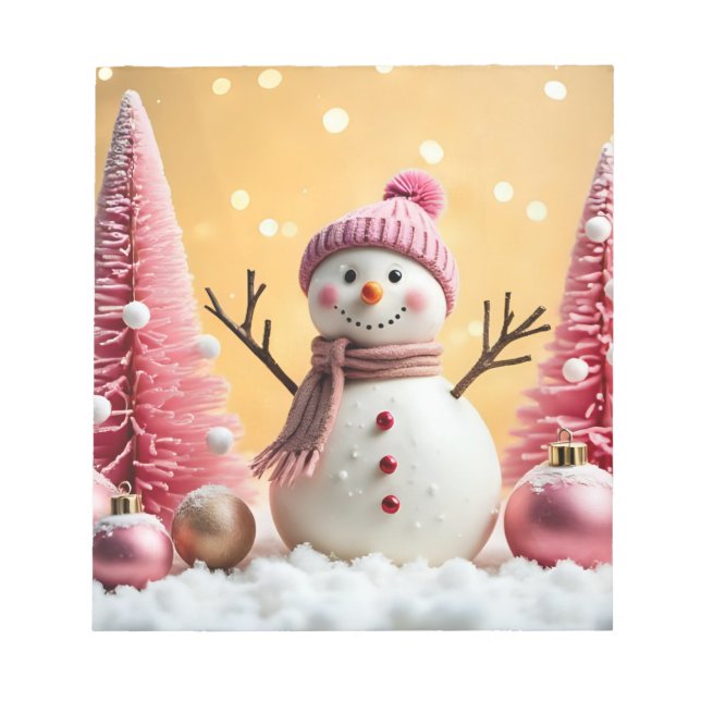 Bloc De Notas Pastel Christmas - Note Pad (Frente)