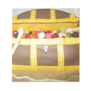 Bloc De Notas Pastel de cofre
