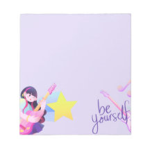Pastel de música con Star & Cute Chica