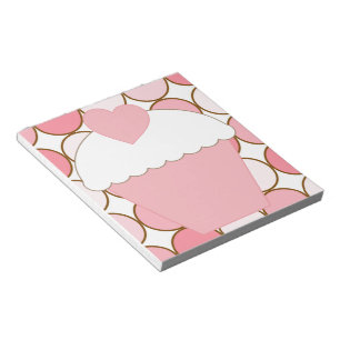 Bloc De Notas Pastel rosa con puntos