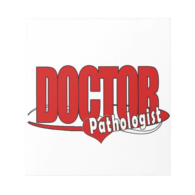 BLOC DE NOTAS PATÓLOGO MÉDICA LOGO (Frente)