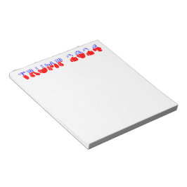 Bloc De Notas Patriótico retro vintage Trump 2024