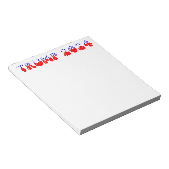 Bloc De Notas Patriótico retro vintage Trump 2024 (Lado Derecho)