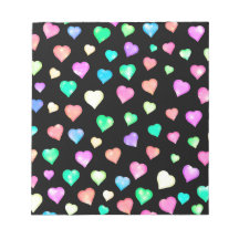 Patrón cardíaco colorido moderno