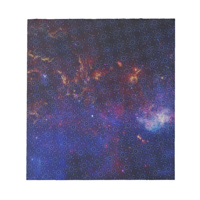 Bloc De Notas Patrón de átomo (Frente)