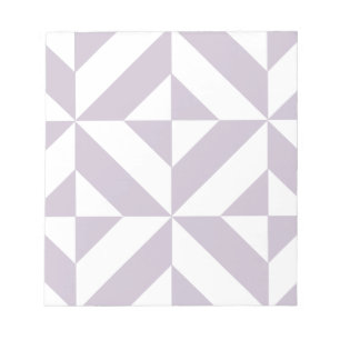 Bloc De Notas Patrón de cubo de deco geométrico de uva de Guay p