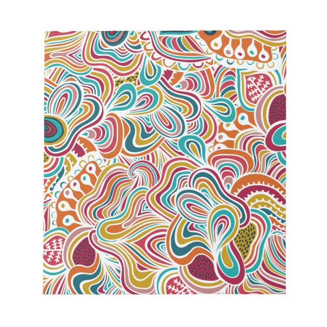 Bloc De Notas Patrón de dibujo (Frente)