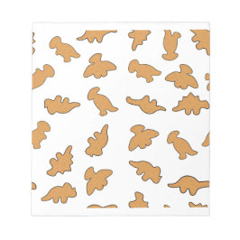 Bloc De Notas Patrón de Dino Nuggets