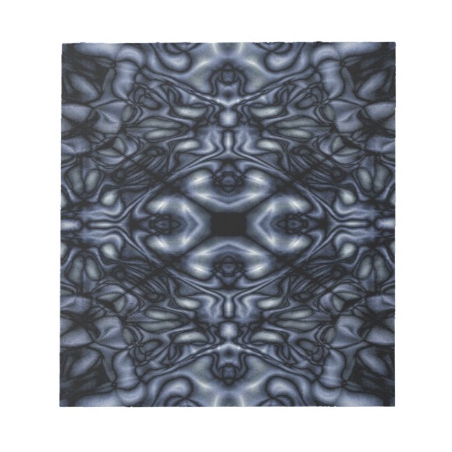 Bloc De Notas Patrón de figuras abstractas (Frente)