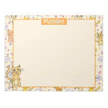 Patrón de gato recortado Añadir nombre