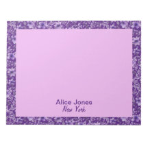 Patrón de lavanda suave flor acuarela púrpura