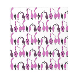 Bloc De Notas Patrón de manchas púrpuras de gato