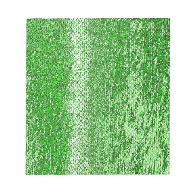 Bloc De Notas Patrón de mosaico verde (Frente)