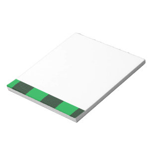 Bloc De Notas Patrón de platillos verdes